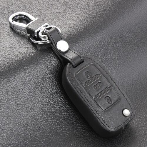 Newest car styling ,High quality genuine leather key chain ring cover case holder for Seat Ibiza cupra cupra alhambra mii toledo