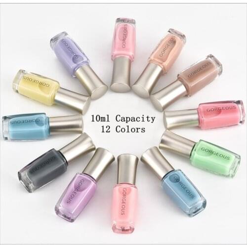 New Nail Polish Candy Nude Color Quick-drying Translucent Jelly Nail Polish 10ML Environmental Protection Lasting Unpeelable