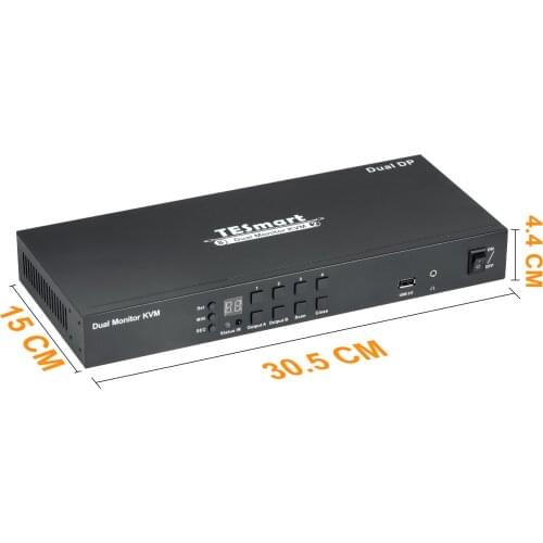 New Product 8 Port DP KVM Switch 4K@60Hz