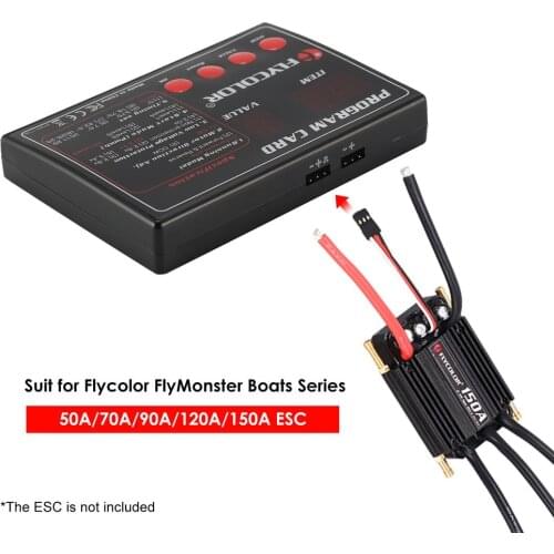 Original FLYCOLOR FlyMonster Programing Card for Remote Control RC Boats Ship Flycolor ESC Electronic Speed Controller