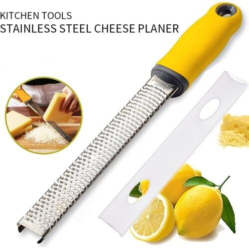 Citrus Lemon Zester Cheese Grater Stainless Steel Mill Cheese Grater Tools Chocolate Lemon Zester Fruit Peeler Kitchen Gadgets