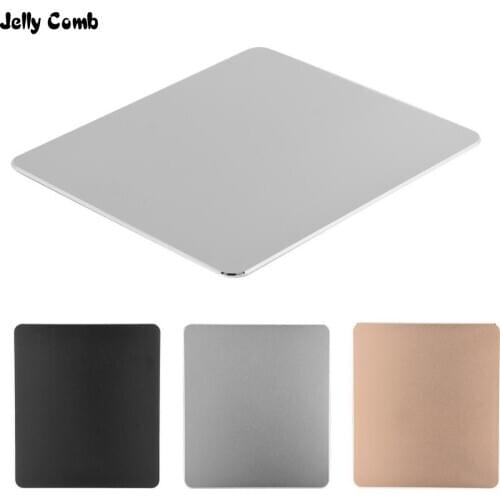 Jelly Comb Slim Elegant Mouse Pad Aluminum Alloy Mouse Pad Mat Computer Gaming Mousepad Pure Metal Anti Slip Mousepad