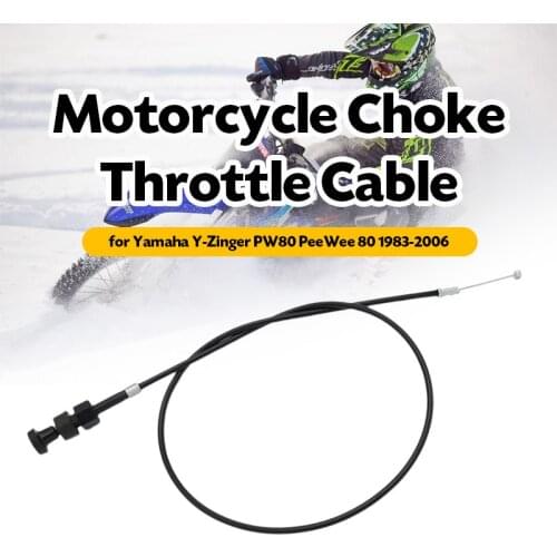 94cm Motorcycle Choke Cable Wire Push Pull Choke Throttle Cable Line For Yamaha Y-Zinger PW80 1983-2006 Motorbike Accessories