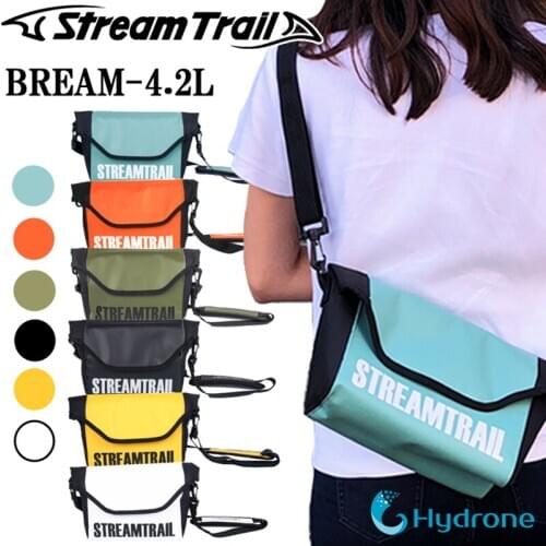 Stream Trail Waterproof Outdoor Bream 4.2L Shoulder Dry Bag Sack Water Resistant Roll-Top Closure Daypack
