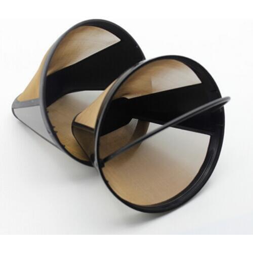 High Quality Washable Coffee Filter Basket Reusable Replacement For Coffee Brewer Maker