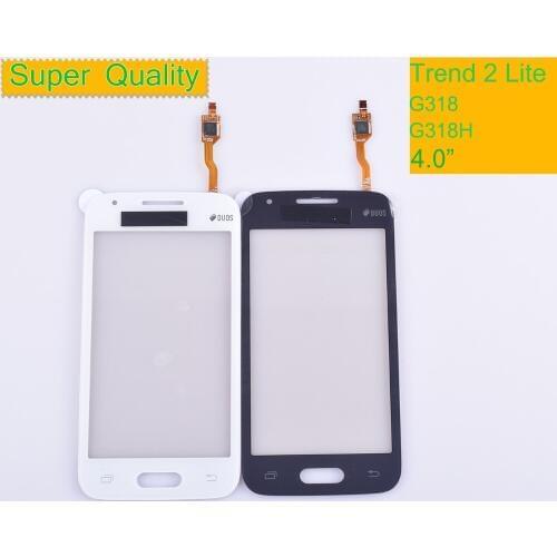 10Pcs G318 For Samsung Galaxy Trend 2 Lite SM-G318H G318H G318 Touch Screen Panel Sensor Digitizer Front Glass Lens Touchscreen