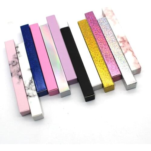 14.5*1.6*1.6cm Eyeliner Glue Pen Pink Boxes For Packaging Empty Custom Private Label Wholesale Eyeliner Glue Pen Gift Box