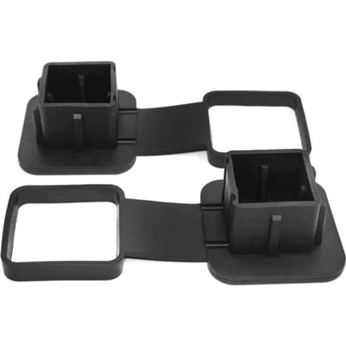 2 Inch Trailer Hitch Cover Plug Tow Cap for Toyota Ford Jeep Chevrolet Nissan Dodge Rubber Receiver PT228-35960-HP