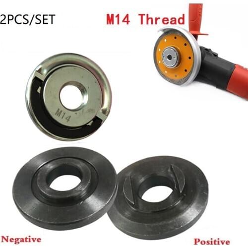 3pcs Locking Plate Chuck For M14 Angle Grinder SDS Quick-release Nut Clamping
