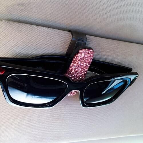 Car Sun Visor Glasses Sunglasses Clips Auto Fastener Clip Storage Holder Car Accessories Interior Organizer Stuff Araba Aksesuar