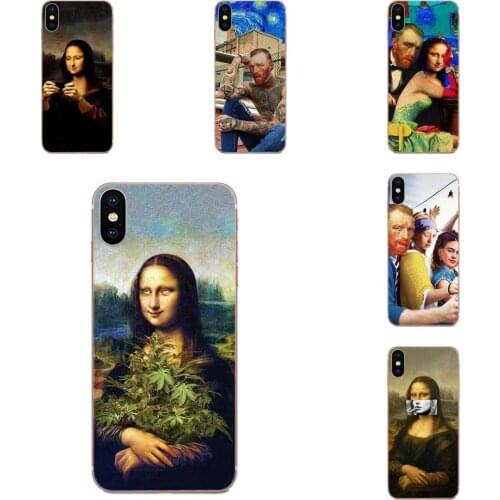 Van Gogh Mona Lisa Funny Art TPU Silicone Case For Huawei Honor 10 10i 20 20i 8S lite Y9 Prime Y7 2019 Y5 2018 p40 lite pro