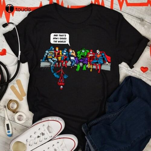 Nurse And ThatS How I Saved The World T-Shirt Funny Nurse Gifts Unisex T Shirt Graphic Tshirts For Men