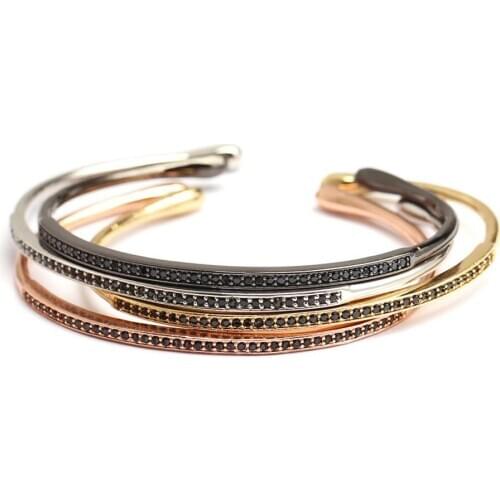 JIAMEN Rigid Bracelets