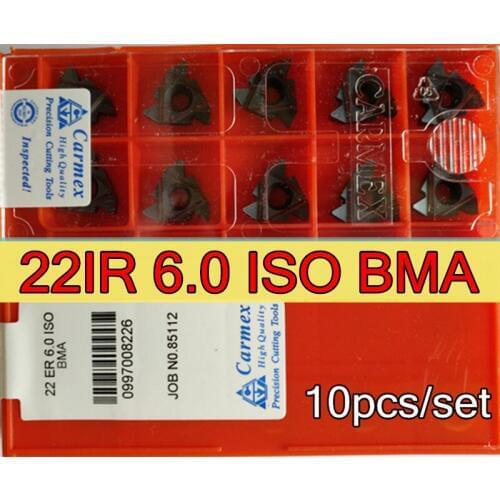 22IR 6.0ISO BMA 10pcs 50pcs 100pcs Carmex Carbide insert Processing: stainless steel and alloy steel, etc