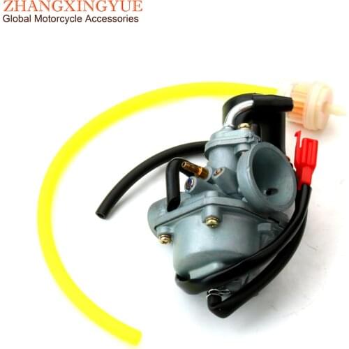 19mm scooter Carburetor Moped Carb for PGO Big Max Comet Galaxy 50 G-Max Hot PMX T-Rex Tornado 50cc AC 2 stroke