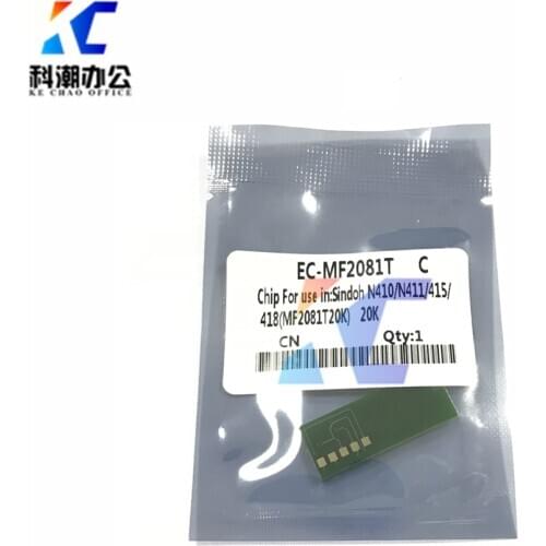 KECHAO toner chip Compatible for sindoh N410 N411 N612 N613 copier parts Chinese version