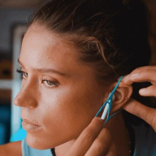 Keepods Keeps Your Earbuds Secure, Ear Holder No Matter The Activity Earplug protector Anti-Slip Silicone Earbuds Tips Hook