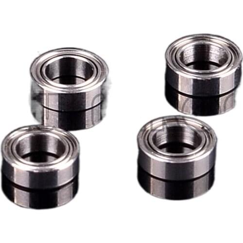 4Pcs 5*8*2.5MM Rubber Sealed Ball Bearing 5x8x2.5mm Miniature Ball For 1/10 TRAXXAS SLASH 4x4 Upgrade Parts NEW ENRON