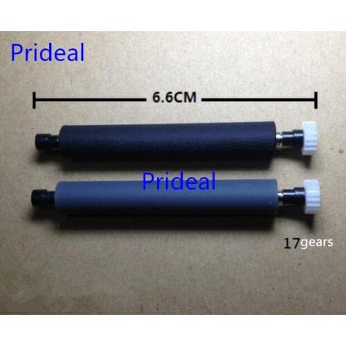 Prideal New rubber roller for NEW8110 POS Printer Paper shafts Rubber Roller Shaft Platen Roller