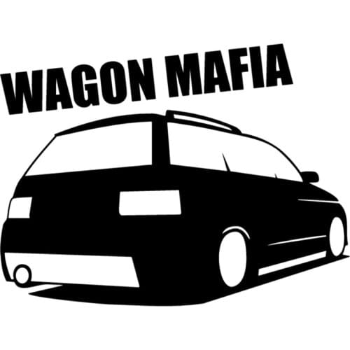 Personality Wagon Mafia 2111 Car Sticker Vinyl Decal Car Auto Stickers for Car Bumper Window Car Decoration Apply To Car Window