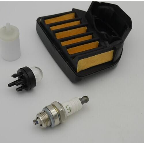 Air Filter Spark Plug Fuel Filter Primer Bulb Kit For Husqvarna 455 460 Rancher Chainsaw Replacement Tool Parts