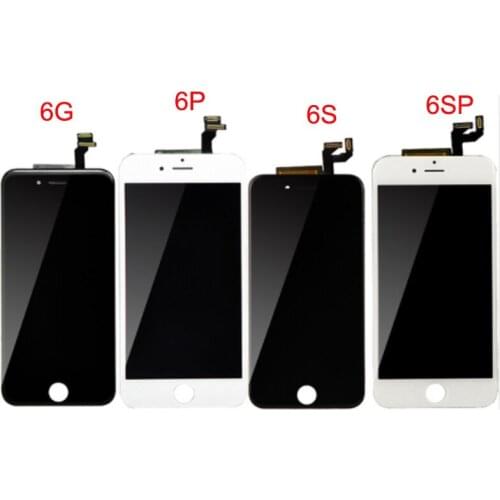 Great AAA LCD Display For iPhone 6 7 6S 6 Plus 7 LCD Screen with Touch Digitizer Assembly + Tools Free Shipping