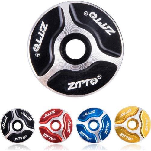 Aluminum Threadless Road MTB Bike Stem Accessories Bicycle Cycling Headset Top Cap Cover