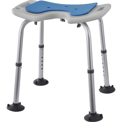 Big Suction Safety Shower Stool Bench Anti-Skid Older Old Man/Woman Bath Stool Height Adjutable For Elderly/Disabled People