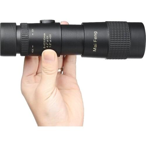 High Power Binoculars 8-40x40 Zoom Monoculars Hd High Magnification Outdoor Hunting Optics Low Light Night Vision Binoculars