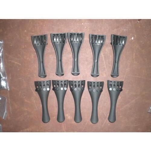 10 PCs Violin Tail piece Carbon Fiber materials Violin parts 4/4 3/4 1/2 1/4 1/8 size violin part