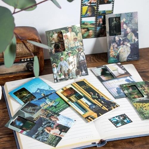 Classic movie stickers for decoration, diary, stationery box and notebook sticker set. Diy planner’s scrapbook sticker Diy