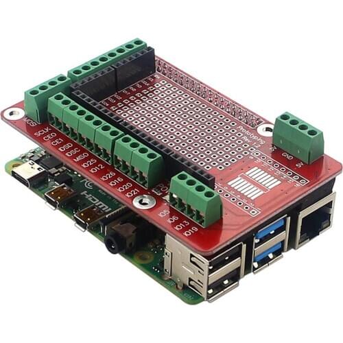 Multifunctional PCB IC Expansion Board Module for Raspberry Pi 4B 3B+ 3B 2B