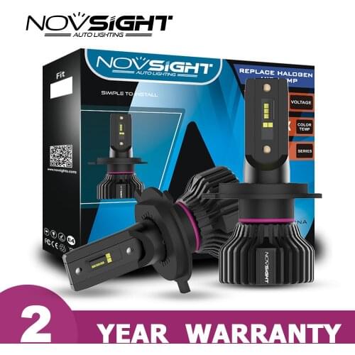 Novsight H4 Led H7 H1 H11 Car Light 50w 10,000lm Car Kit 6500k 9005 Hb3 9006 Hb4 Led Headlight Auto Bulbs 12v Led Lamp 6500k