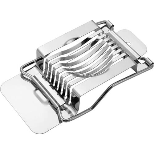 Egg Slicer, Stainless Steel Wire Egg Slicer Cutter, Kitchen Slicing Gadgets Cooking Tools