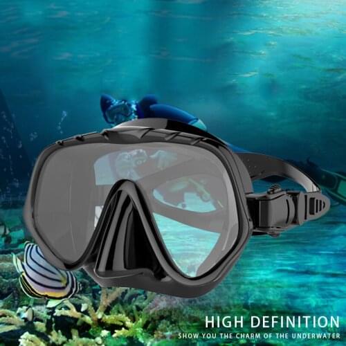 Diving Goggles Waterproof Clear Vision Silicone Seal Strap Swimming Glasses SAL99