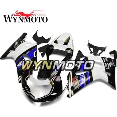 Complete Fairings Kit For GSXR600 750 00-03 2000 2001 2002 2003 K1 Injection ABS Plastics Fairings Bodywork Black Blue White New
