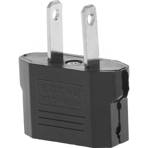 US EU Europe To US USA Power Converter Travel Adapter Charger Wall Plug Home Use