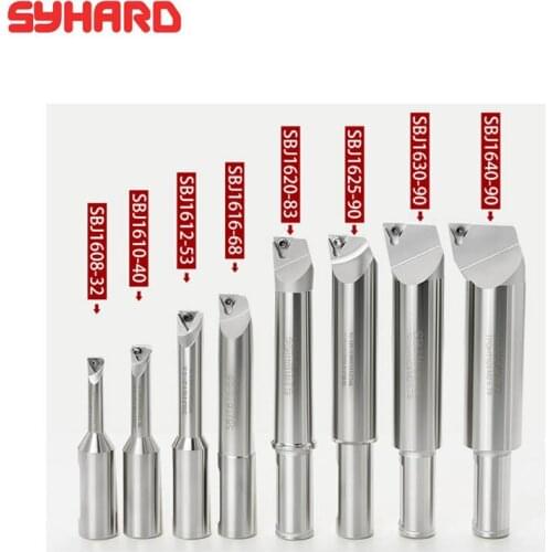 2pcs/lot 16mm And 20mm Boring Bar NBJ16 NBH2084 Adjustable Non Standard Lengthen Boring Rod SBJ16 SBJ20