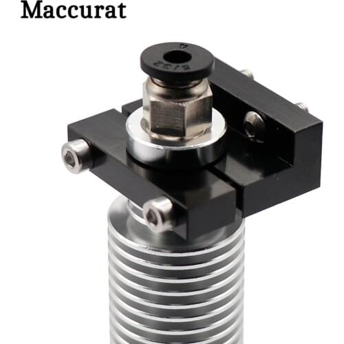 V6 Hotend Bowden Extruder For E3D V6 Volcano 3D Printer Assembly Fixed Block Ender3 Cr10 Series Fixed Aluminium Parts