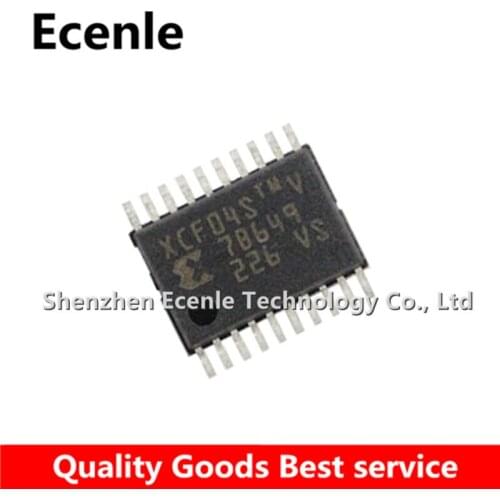 1 Pcs/Lot XCF04SVO20C MARK:XCF04SV TSSOP-20 FPGA-Configuration Memory Flash 4Mb PROM (ST Micro) 100% New&Original