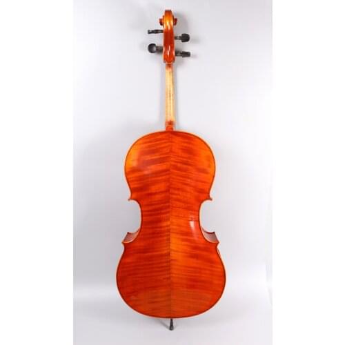 4/4 New Cello Solid wood High quality Powerful Sound Man Head stock #674