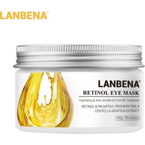 50PCS Eye Masks Hyaluronic Acid Moisturizing Eye Patches Serum Anti-Aging Anti-Puffiness Dark Circle Firming Eyes Skin