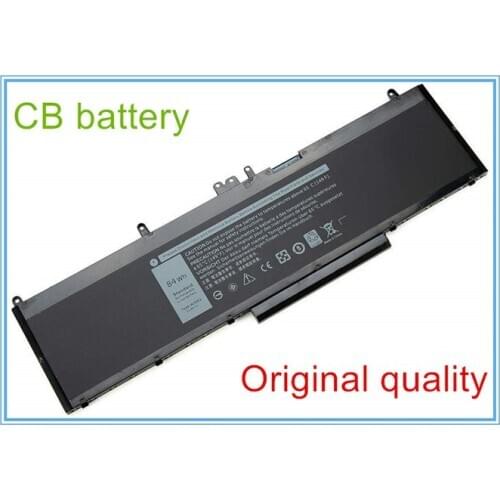 Original quality laptop battery for WJ5R2 4F5YV G9G1H 04F5YV 0G9G1H 3510 5570 E5570 11.4V 84wh
