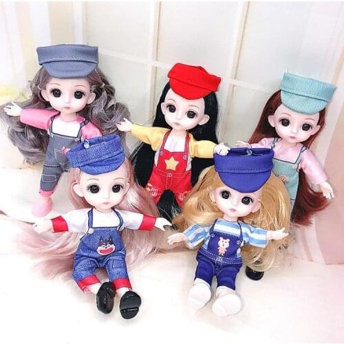 16cm Doll Accessories Doll Clothes Suit Dress Princess Doll Toy for Girl DressupToys Children