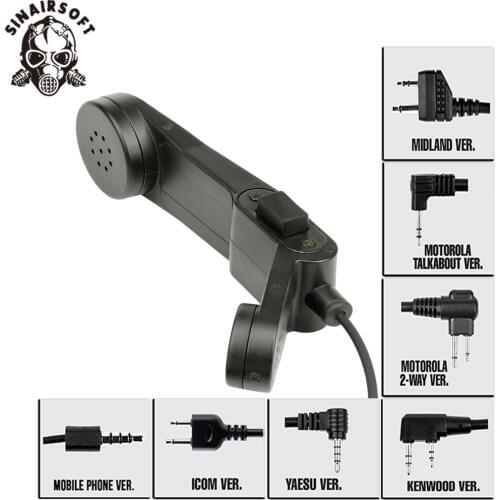 Z-TAC Z 117 Tactical Headset accessories PTT Element zH-250 Military Phone Hunting Noise Reduction Headphones PTT
