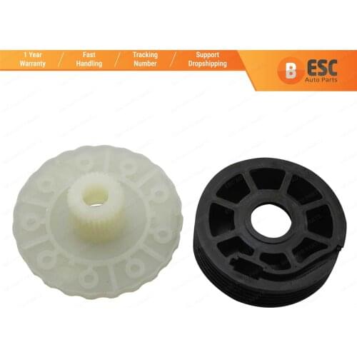 ESC EWR5011 + EWR64 Tailgate Trunk Window Regulator Motor Gear Set For Land Rover Freelander 2002-2005