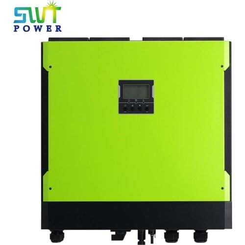 5KW 10KW hybrid solar inverter 3 phase grid tie off grid inverter build in MPPT controller with parallel connection