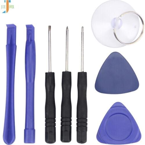 300pcs DIY 8 in 1 Opening Pry Set Kits Disassemble Tools For iPhone X 8 7 For Samsung Screwdriver Mobile Phone Repair Tools Kit