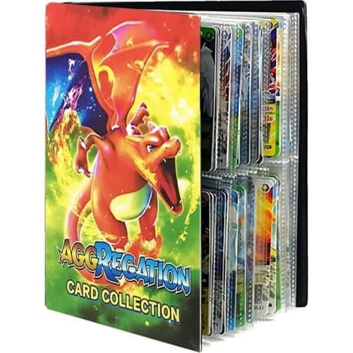 NEW Pokemon Cards Album Book 80/240PCS Cartoon Anime Game VMAX GX Card Holder Collection Folder Kids Cool TAKARA TOMY Toys Gifts