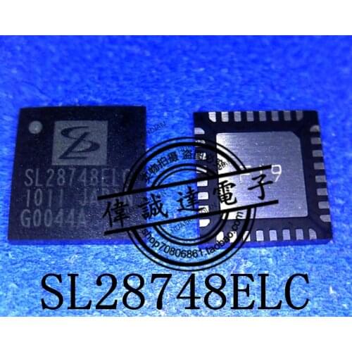 1Pieces new Original SL28748ELCT SL28748ELC QFN32 In stock real picture